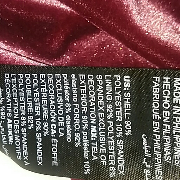 White house black market velvet burgundy cowl top - Picture 6 of 8